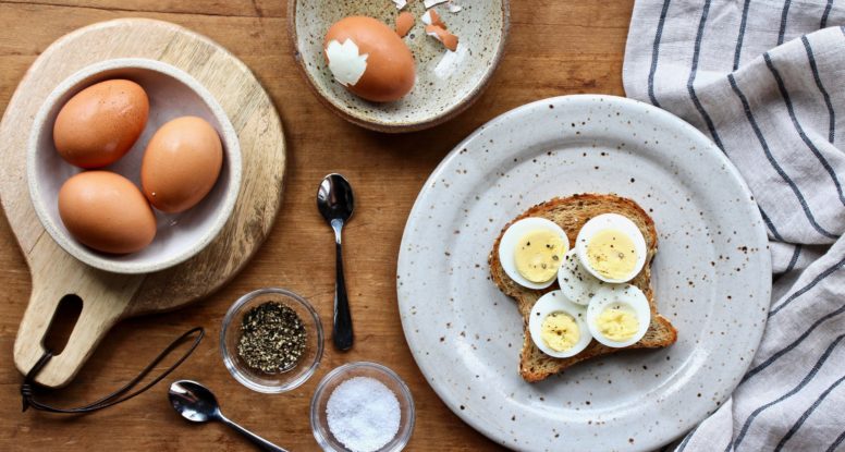 Learn how easy it is to hard boil eggs in 4 simple steps!