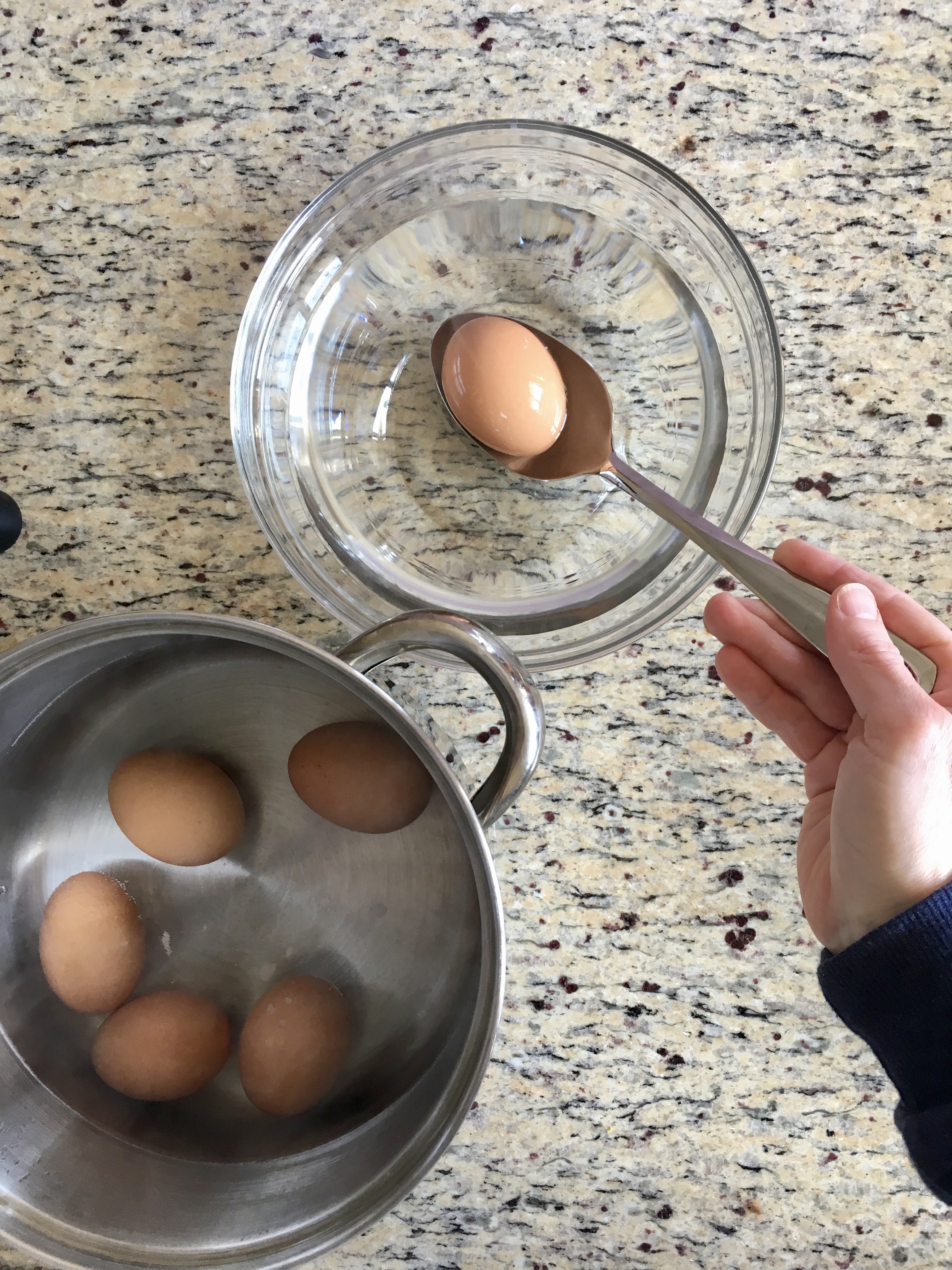 Learn how easy it is to hard boil eggs in 4 simple steps!