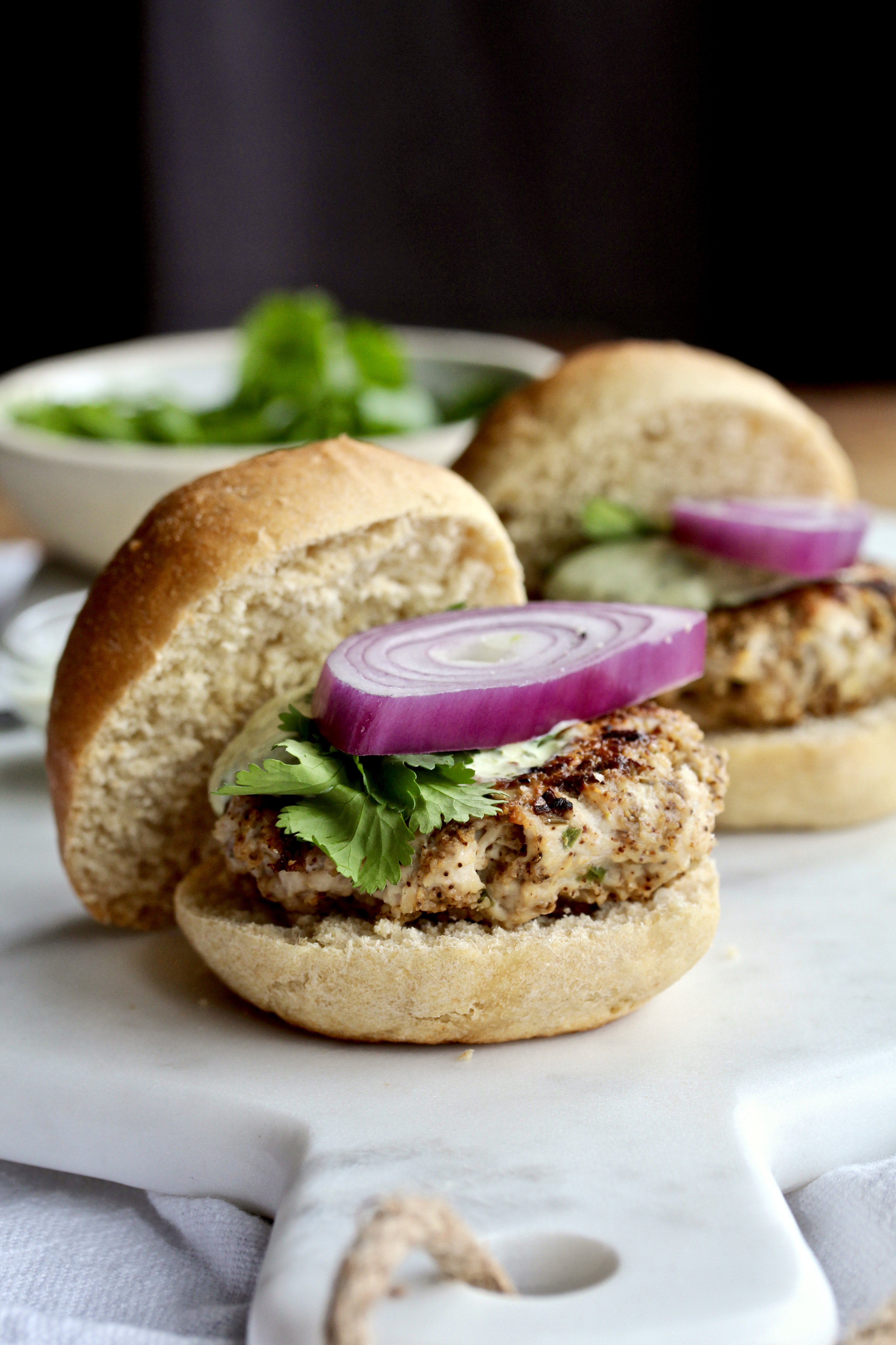 Weeknight Chicken Burgers