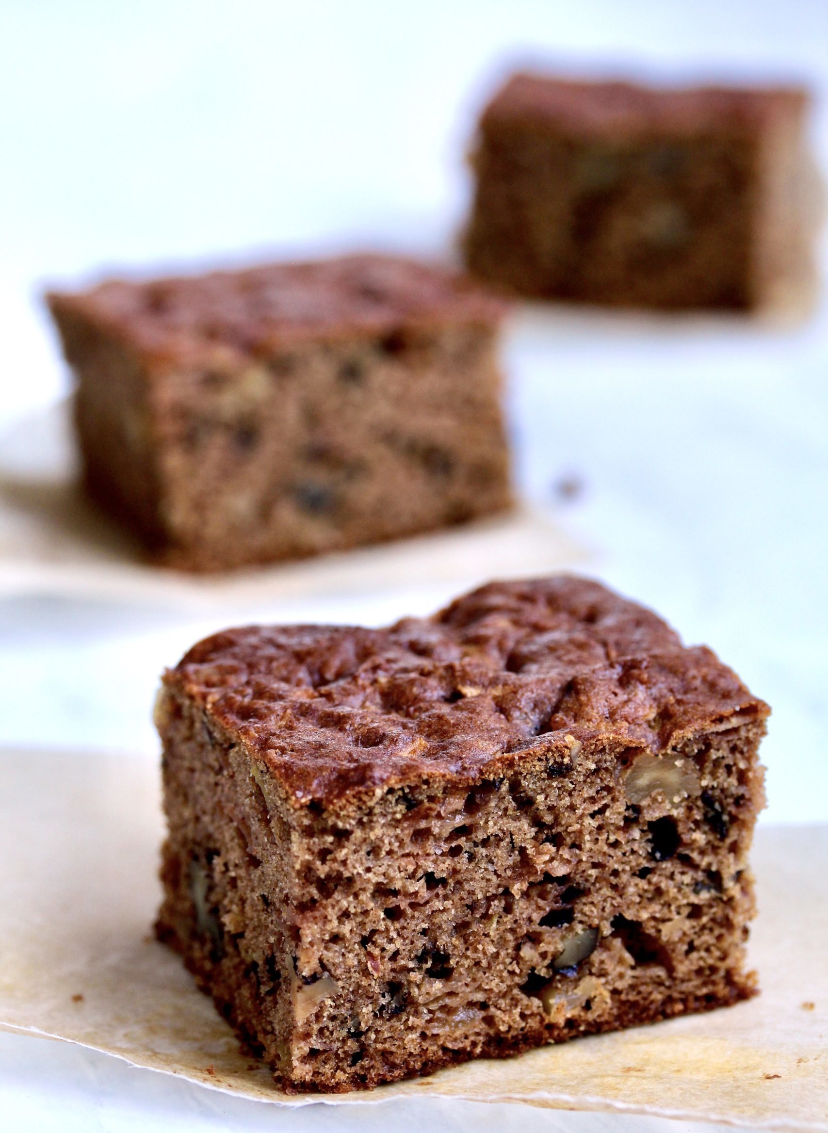 Apple Walnut Snack Cake