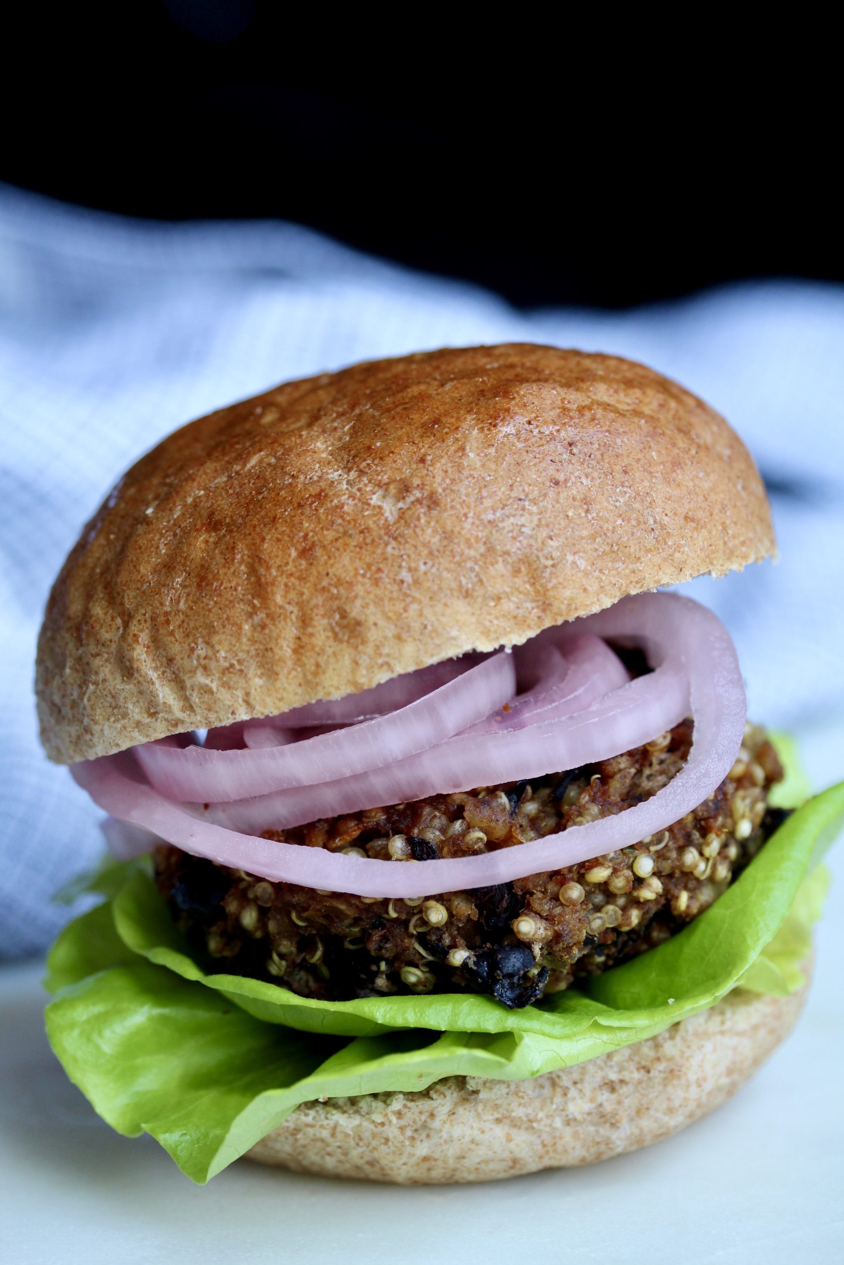 The Best Black Bean Burger | @cookinRD