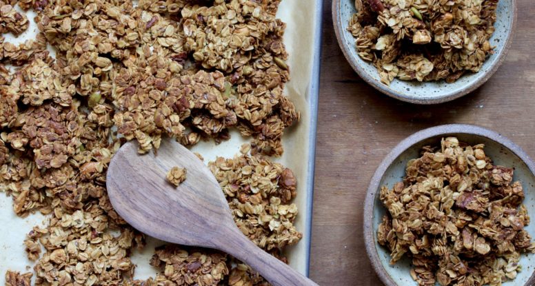 How to Make Crunchy Chunky Granola | @cookinRD