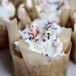 Homemade Vanilla Confetti Cupcakes | www.sarahaasrdn.com