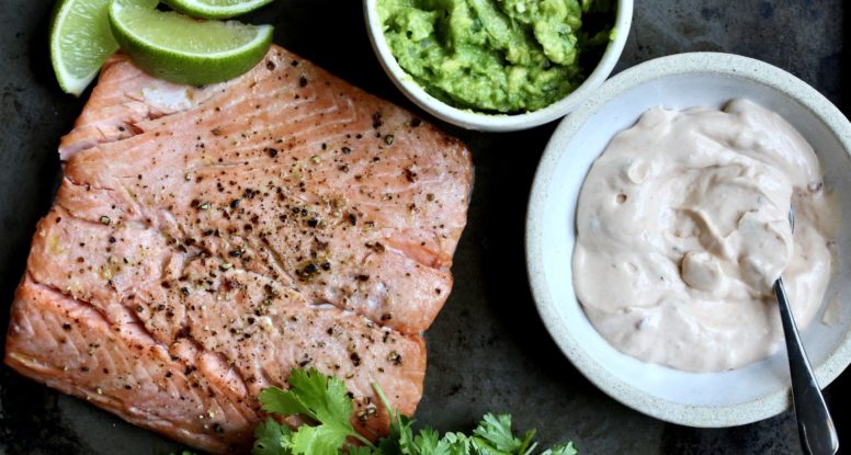 No-Fail Broiled Salmon | www.sarahaasrdn.com