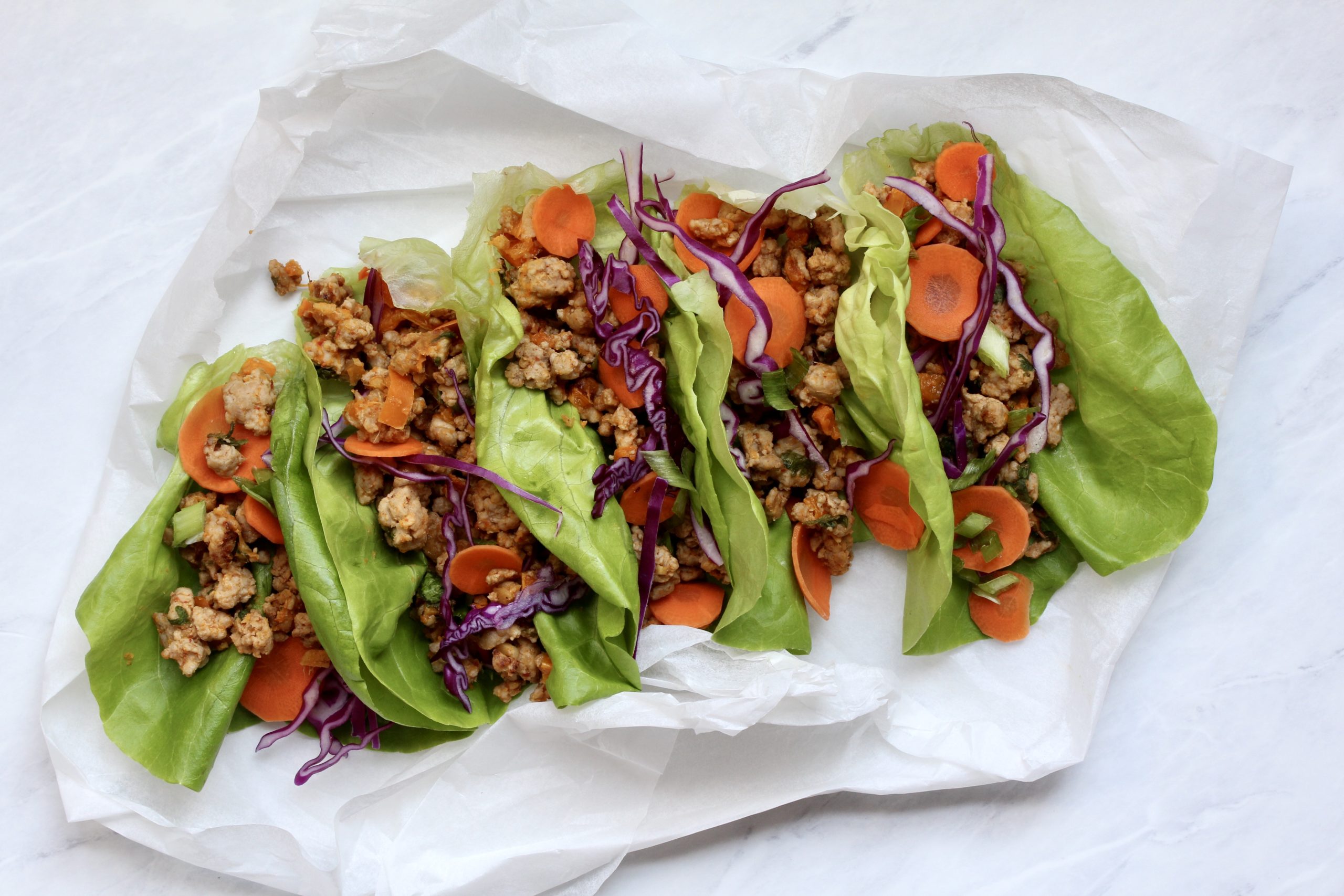 Ginger Pork Lettuce Wraps | sarahaasrdn.com