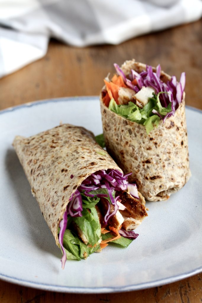 Blackened Chicken Wraps | sarahaasrdn.com