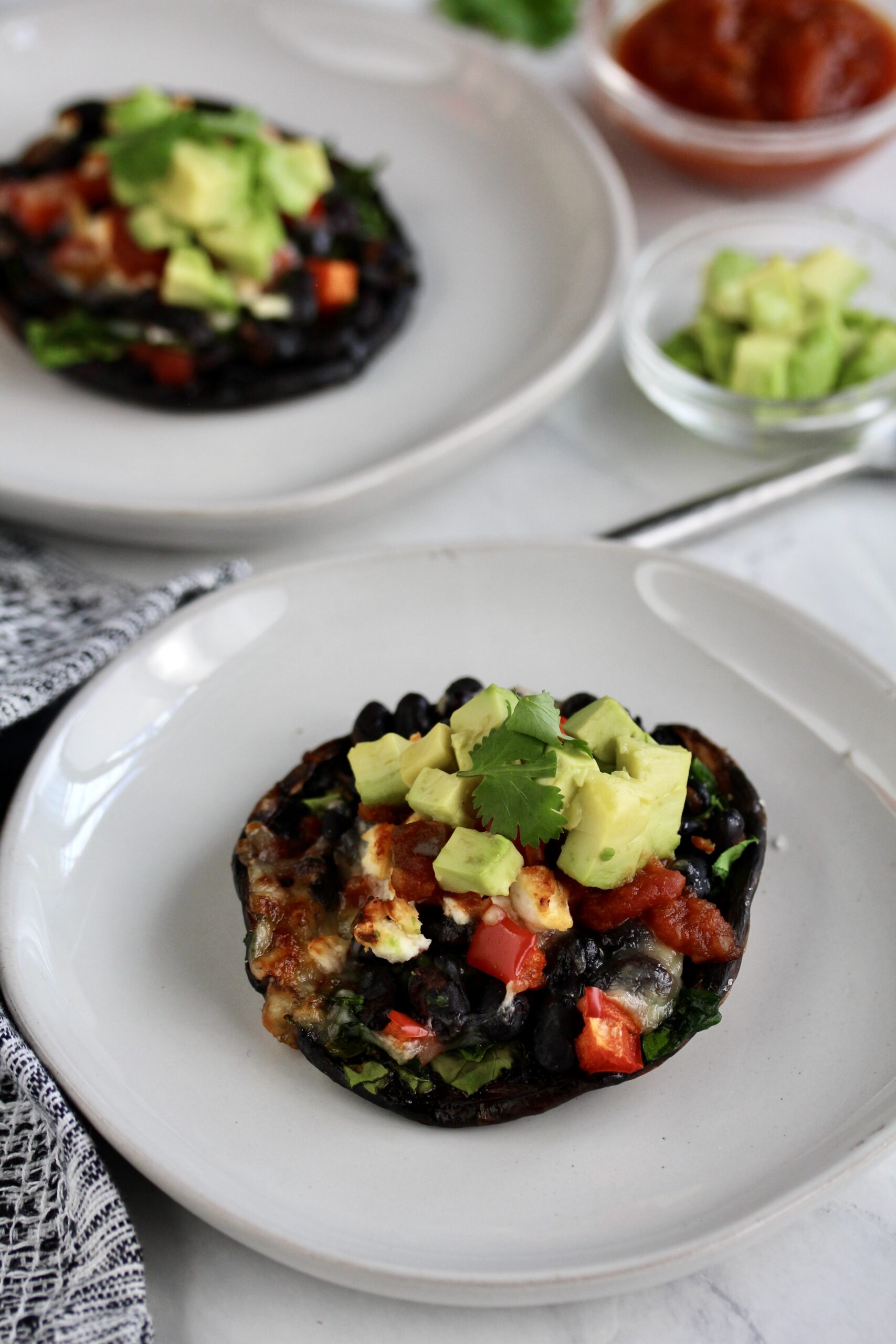 Southwest Style Stuffed Portobellos | sarahaasrdn.com