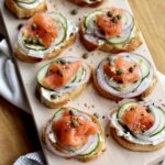 Everything Bagel Smoked Salmon Toasts | sarahaasrdn.com