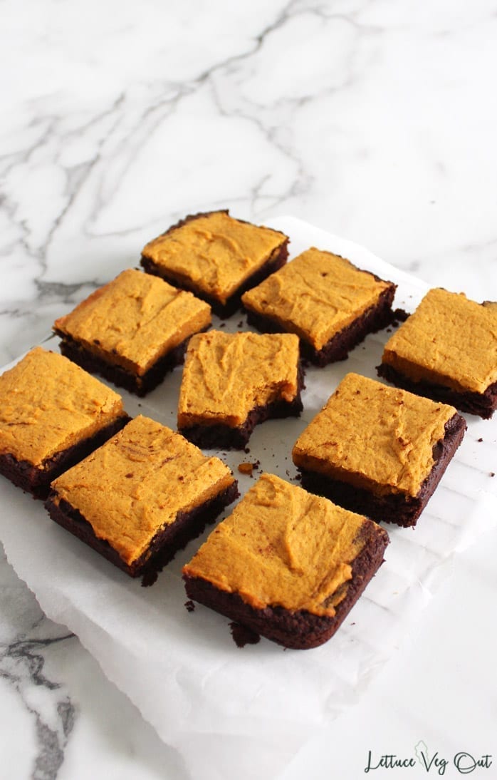 Vegan Pumpkin Brownies Recipe