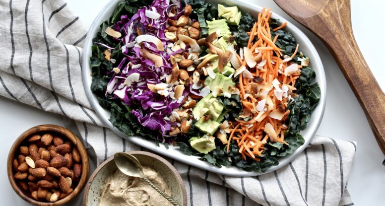 Crunchy Kale Salad | sarahaasrdn.com