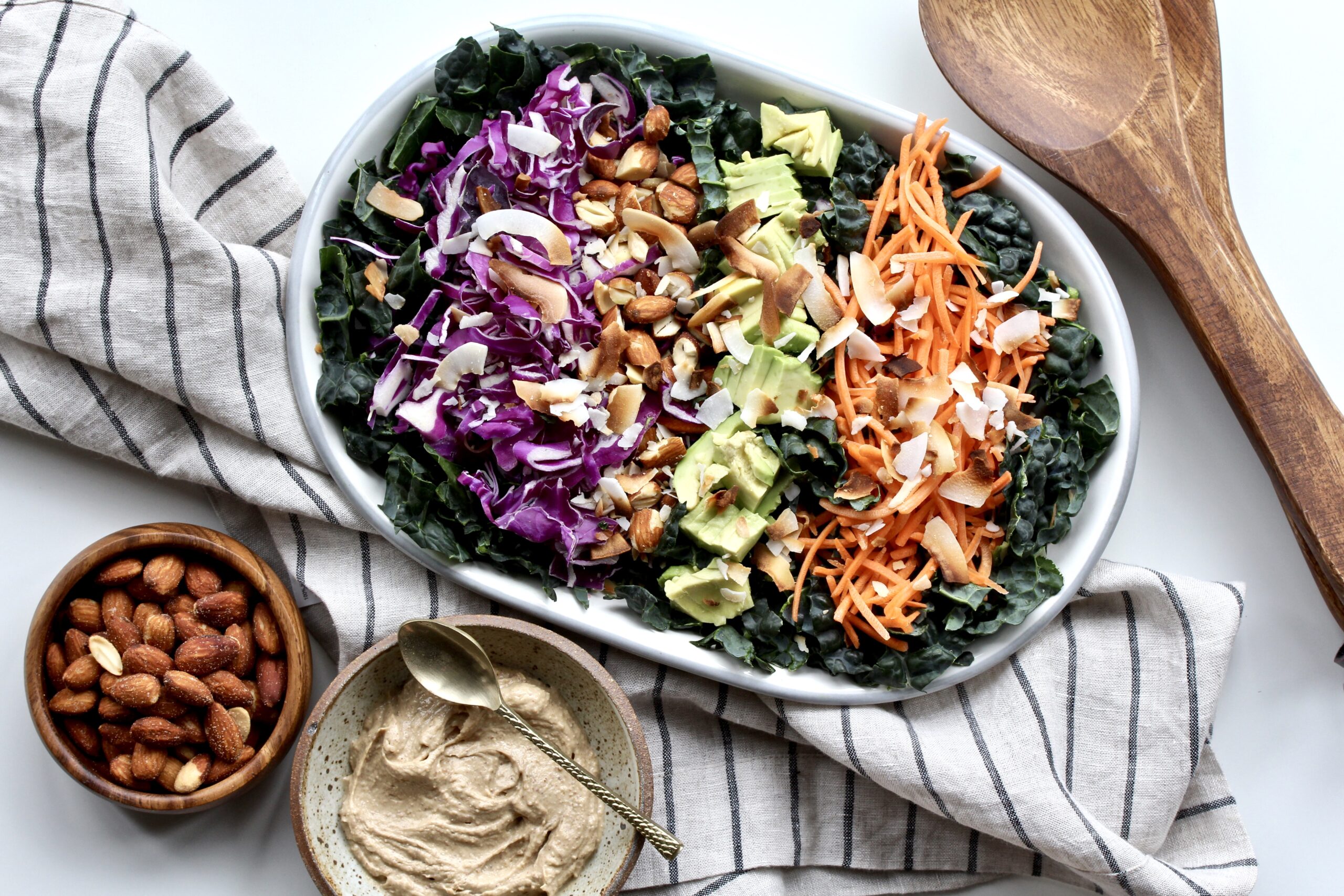 Crunchy Kale Salad | sarahaasrdn.com