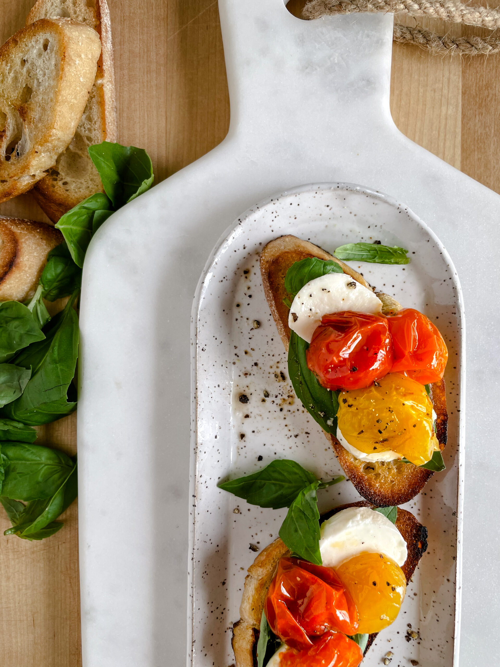 Slow Roasted Tomatoes Toast | sarahaasrdn.com