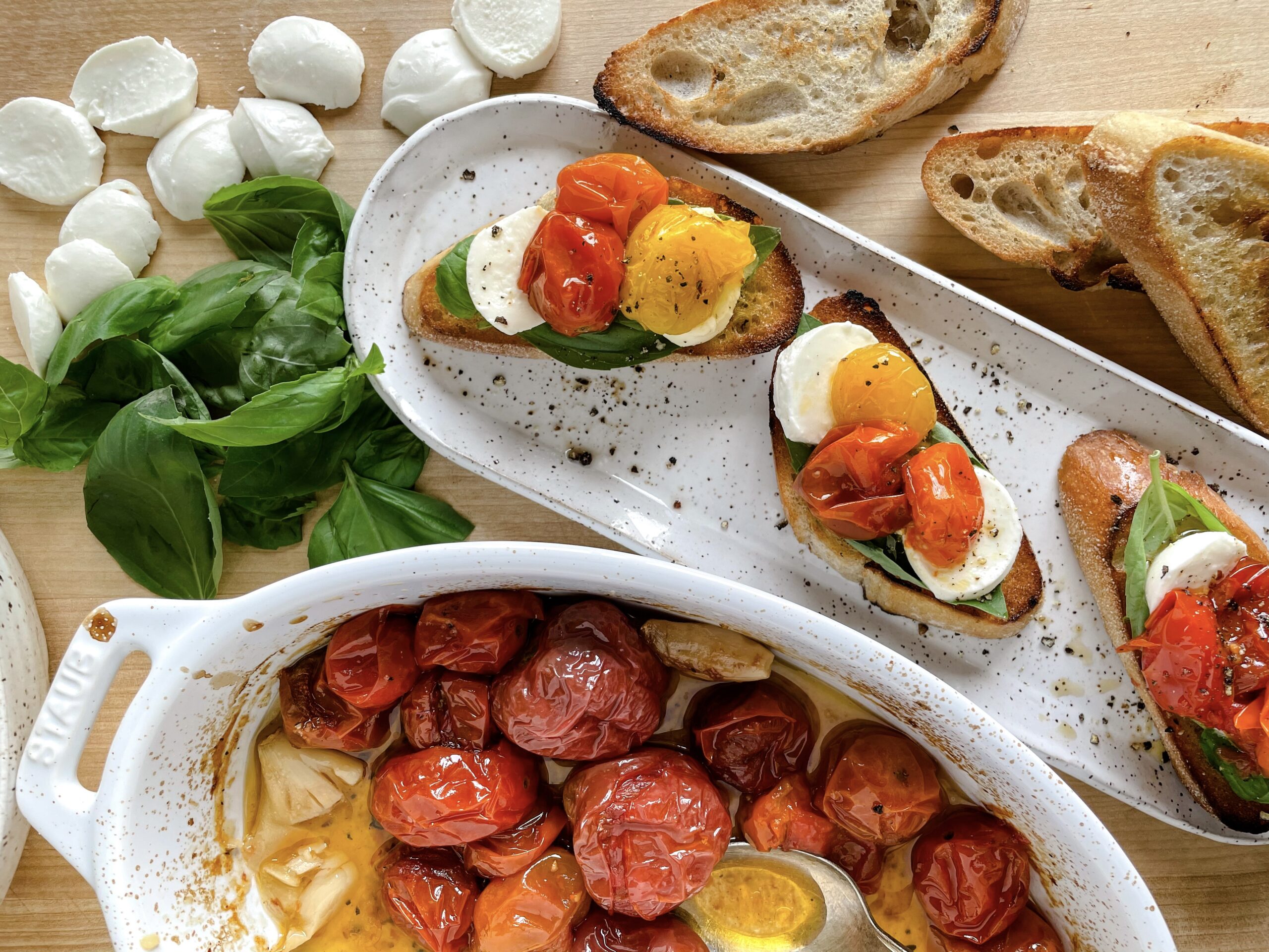 Slow Roasted Tomatoes Toast | sarahaasrdn.com