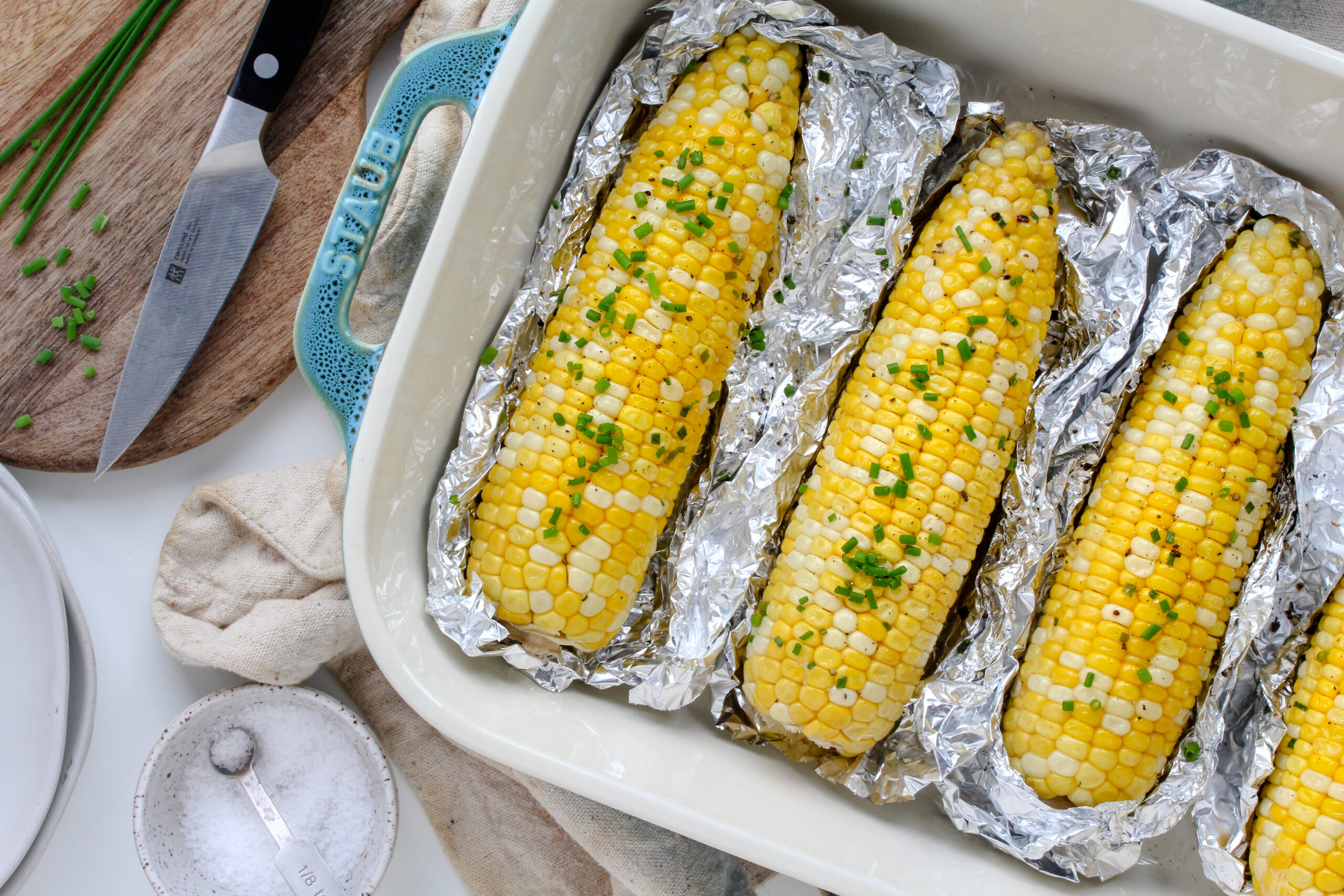 Roasted Buttered Corn on the Cob | sarahaasrdn.com