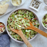 Crunchy Brussels Sprouts Salad | sarahaasrdn.com