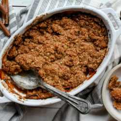 Spiced Apple Crumble