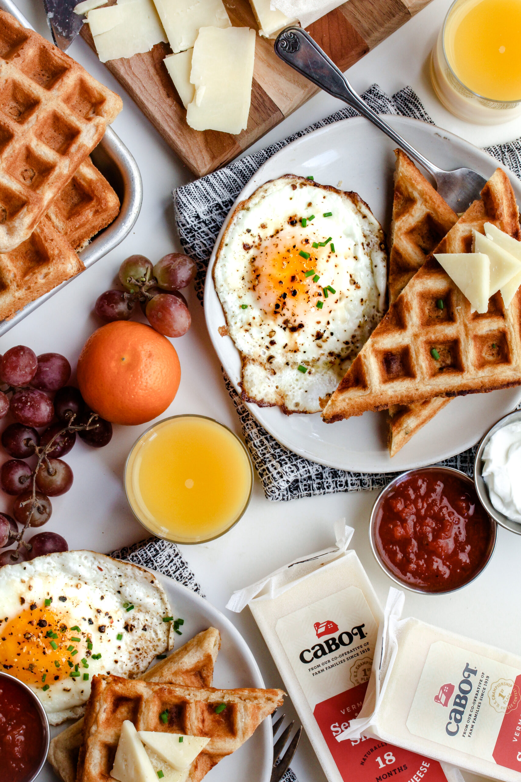 Cabot Cheddar Waffles | sarahaasrdn.com